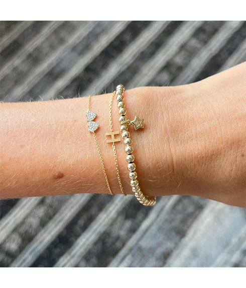 Bezel Star Bracelet - YG